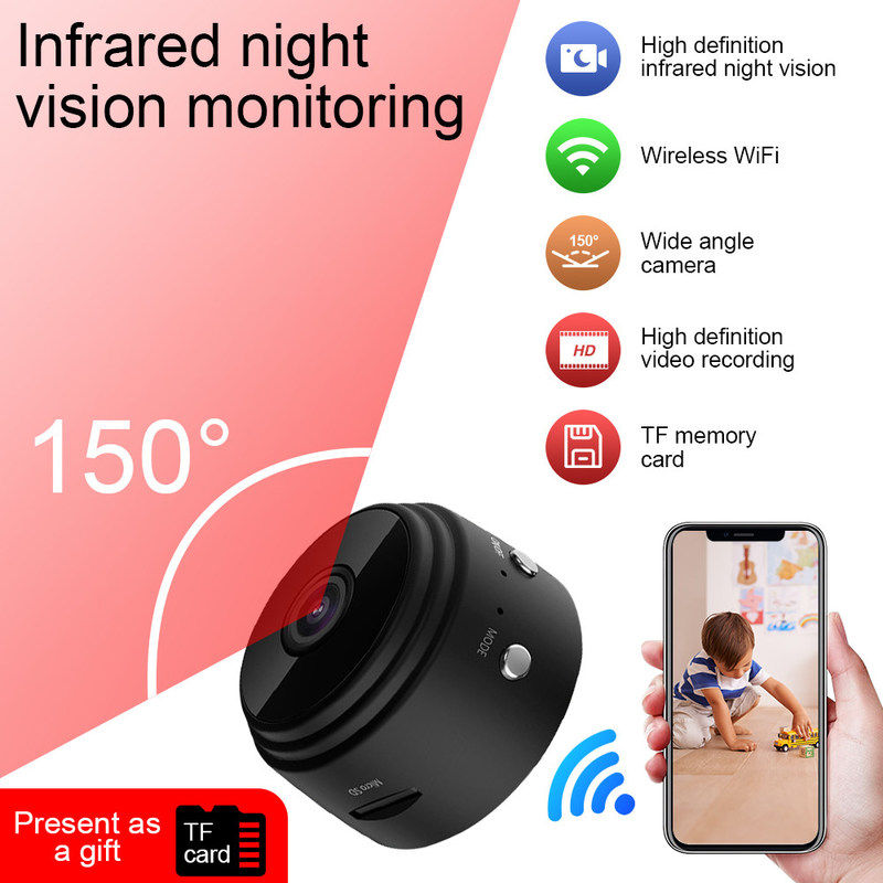 Voice App Remote Wireless Smart Security A9 Camera meest kosteneffectieve ondersteuning app controle en remote check functies