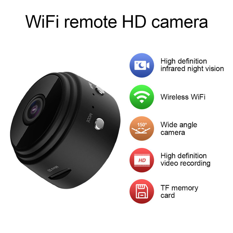 Voice App Remote Wireless Smart Security A9 Camera meest kosteneffectieve ondersteuning app controle en remote check functies