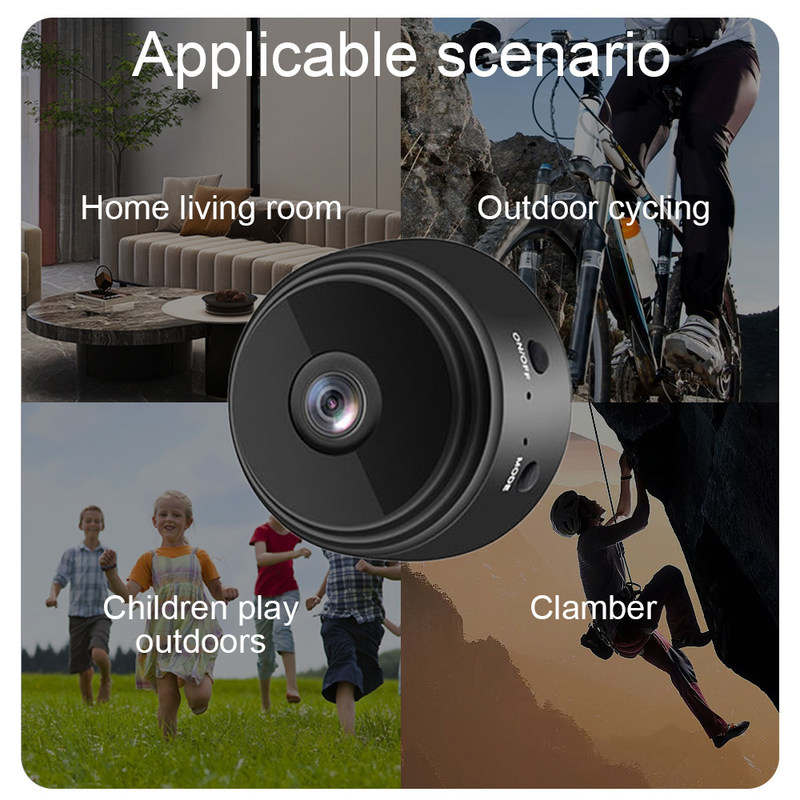 Voice App Remote Wireless Smart Security A9 Camera meest kosteneffectieve ondersteuning app controle en remote check functies