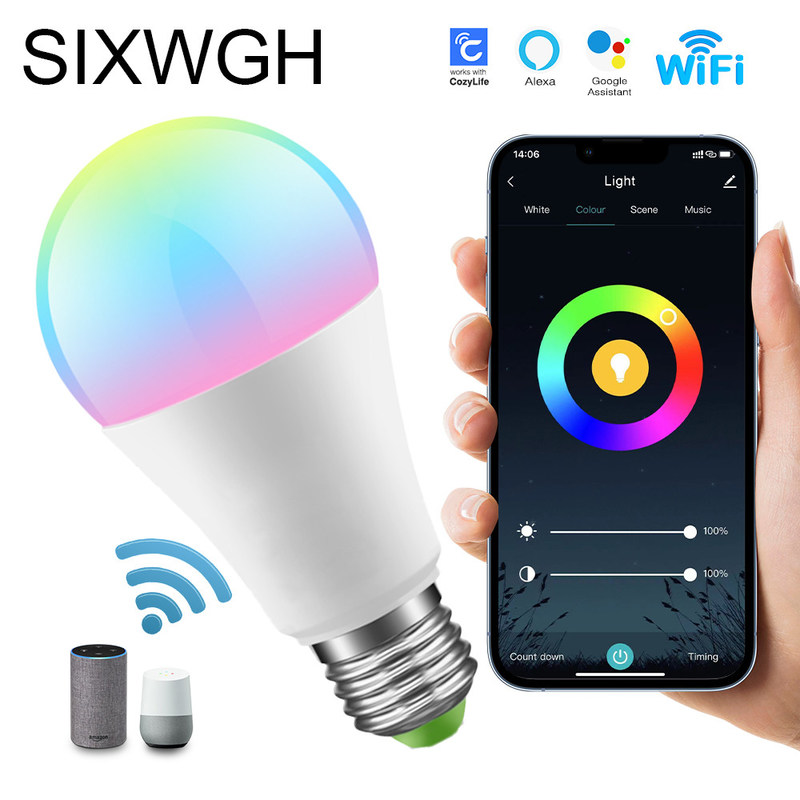 Huishoudengraffiti RGB Bluetooth 	Wifi van de LEIDENE het Licht van de de Atmosfeerdecoratie Bol9w Bol