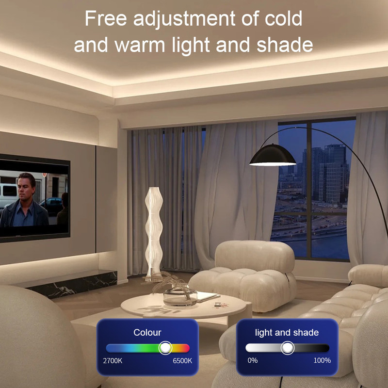 Huishoudengraffiti RGB Bluetooth 	Wifi van de LEIDENE het Licht van de de Atmosfeerdecoratie Bol9w Bol