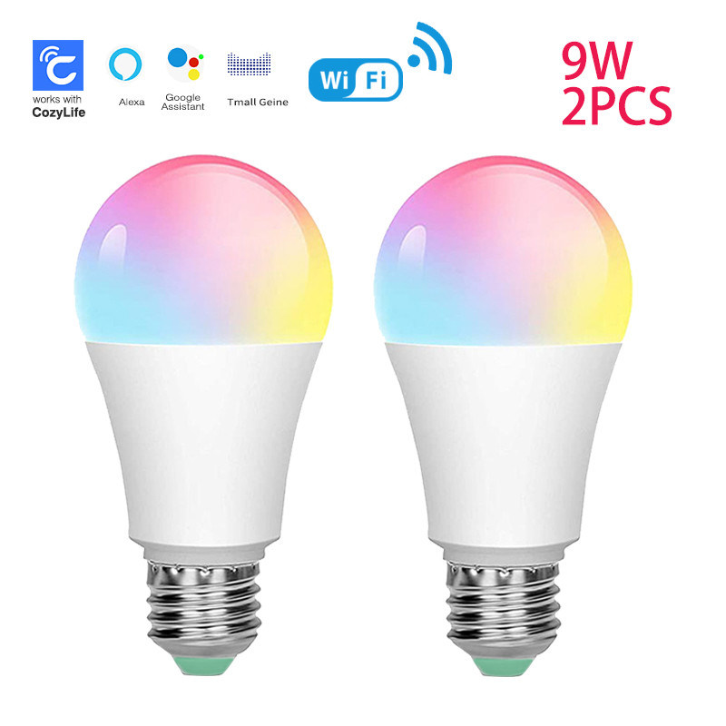 cozylife WiFi APP 10W Smart Wifi LED Lamp Bluetooth 0.2kg Draadloze Smart Led Lampen Huis Automatisering