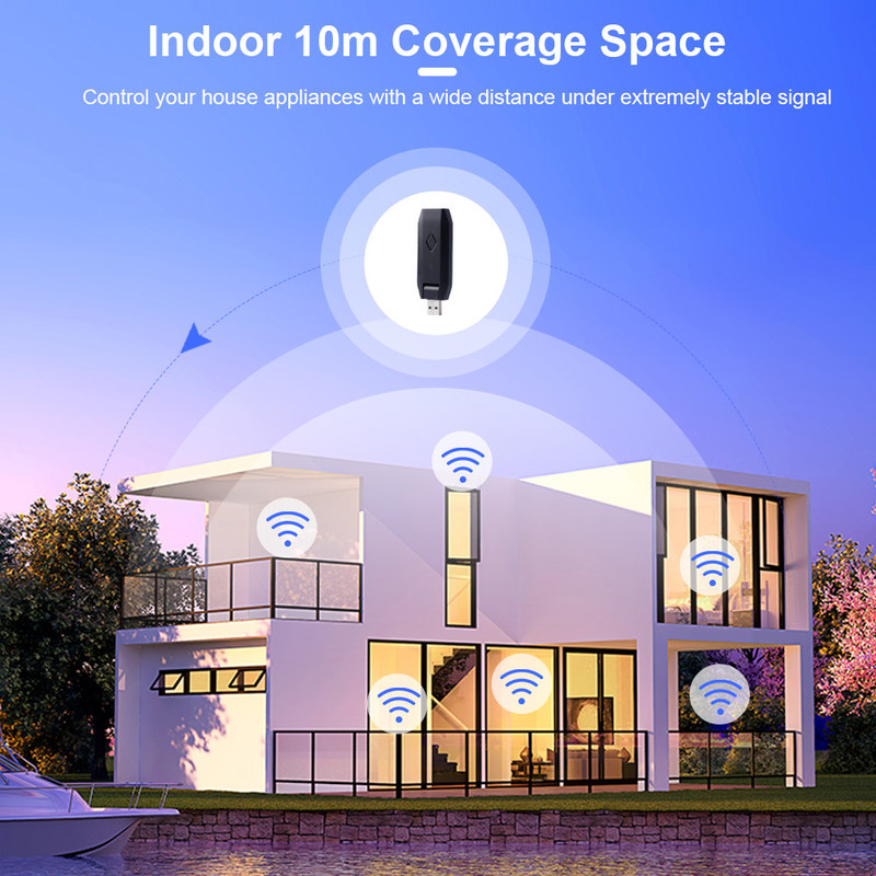 USB-versie universele Homekit Smart Switch Nominale spanning 3V-5V gemakkelijk draagbaar en ondersteuning voor afstandsbediening vele functies