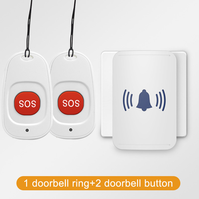 10m-Muur zette ABS van Vraagring doorbell de Bewegingssensordetector op van Halter