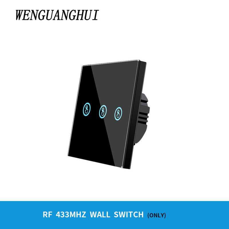 AC gelijkstroom de Draadloze Lichte Schakelaar 100-240V 5%-90%RH van Wifi van Netwerkschakelaars