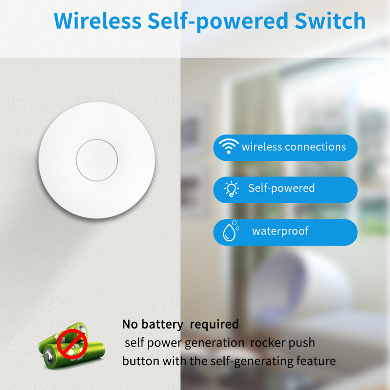 Witte Slimme Schakelaar 86*86*40mm van Zigbee AC 100-240V Homekit Draad Lichte Schakelaar