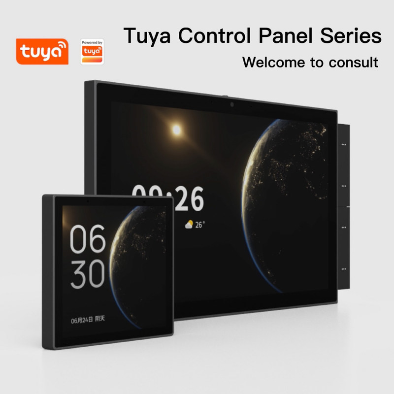 10 inch Wifi Smart Home Touch Screen Panel Meerdere protocollen Draadloze afstandsbediening Socket ingebouwde spraakbediening
