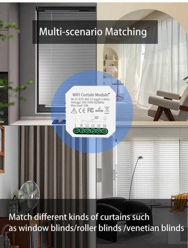 Wifi-smart switches Remote & Voice control met planning en automatisering, energiebewaking,gemakkelijke installatie en installatie
