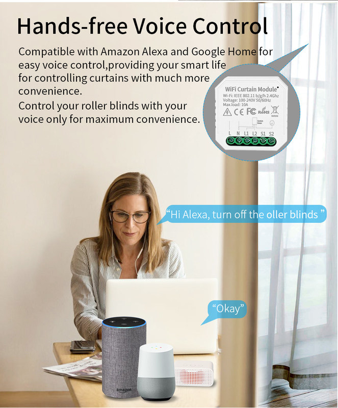 Wifi-smart switches Remote & Voice control met planning en automatisering, energiebewaking,gemakkelijke installatie en installatie