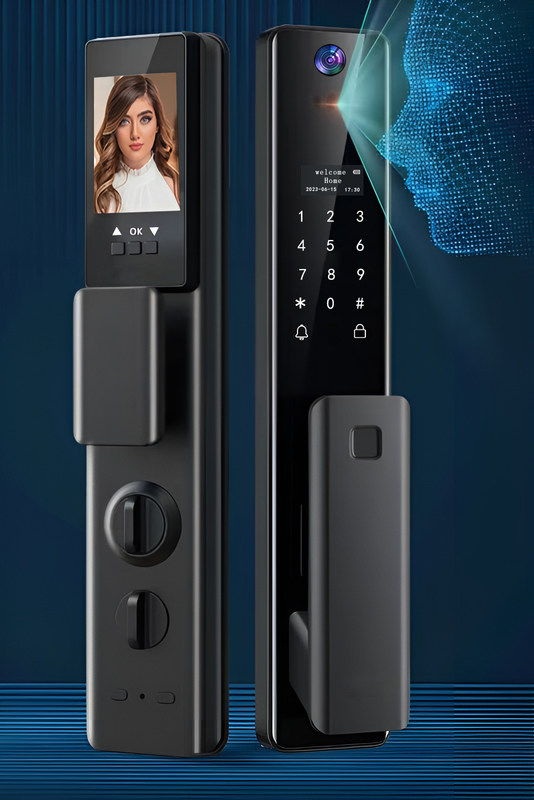 Ontgrendelingsmethode 5 verschillende besturingsmethoden Vingerafdruk Smart Security Lock ondersteuning Gezicht ontgrendelen en meerdere functies