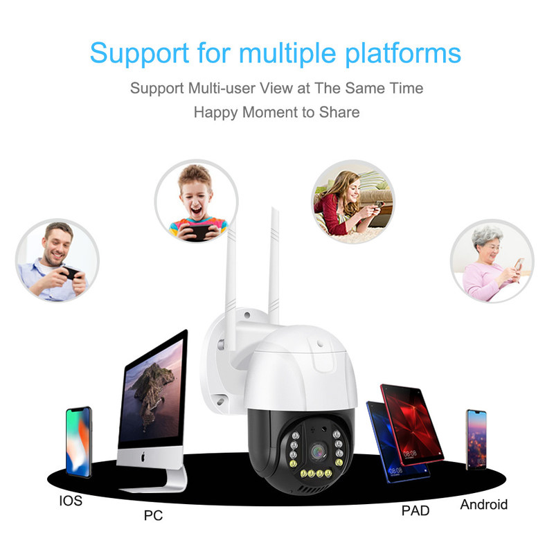 WIFI Smart Monitor Camera Multi Angle Monitoring Met Remote Access Biedt de meeste beveiliging beveiligingsgarantie thuis
