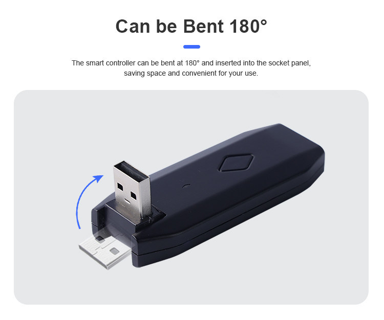 USB-versie universele Homekit Smart Switch Nominale spanning 3V-5V gemakkelijk draagbaar en ondersteuning voor afstandsbediening vele functies