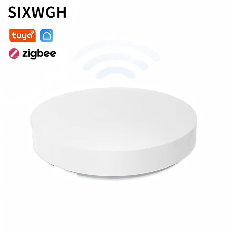 SIXWGH Tuya ZigBee Smart Button Switch Draadloos afstandsbediening Een sleutel Multi-Scene Controller Compatibel Android Smart Home