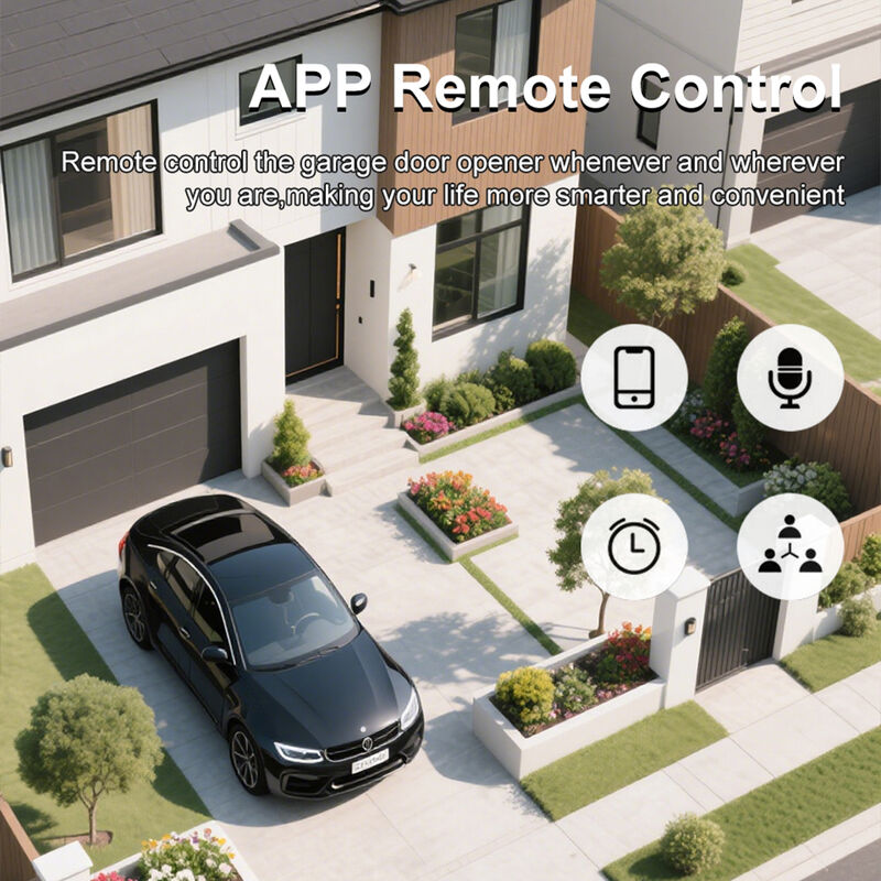 SIXWGH WiFi Zigbee Garage Door Opener Smart Switch Module Tuya Smart Life App Compatible Remote Control Timer Schedule Werkt