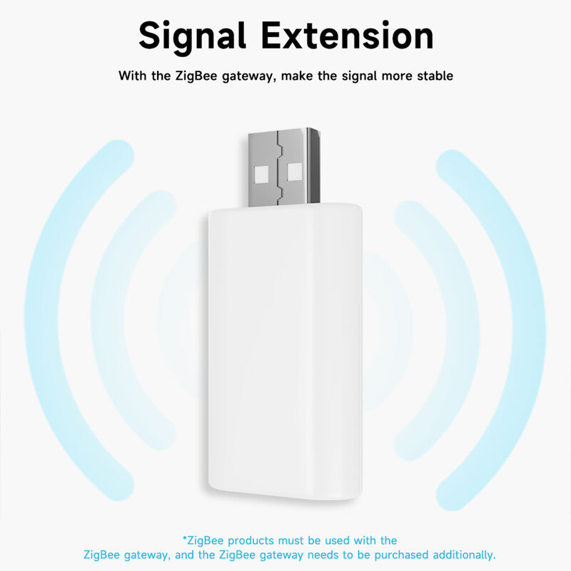 SIXWGH Zigbee Signaal Repeater Extender Booster Tuya Smart Gateway USB Plug & Play Verlengt Bereik 20-30m Groot Thuis Mesh Netwerk