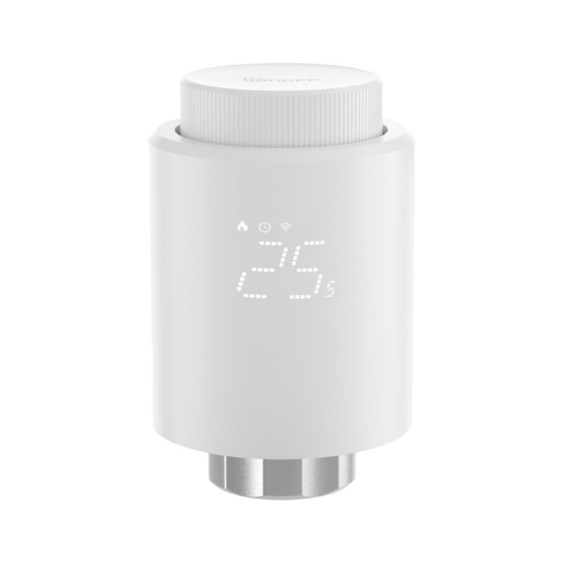 SIXWGH Tuya Zigbee Slimme Thermostatische Radiator Klep TRV APP Spraakbesturing Automatisch Schema Bar Ontwerp Alexa/Google Home Compatibel