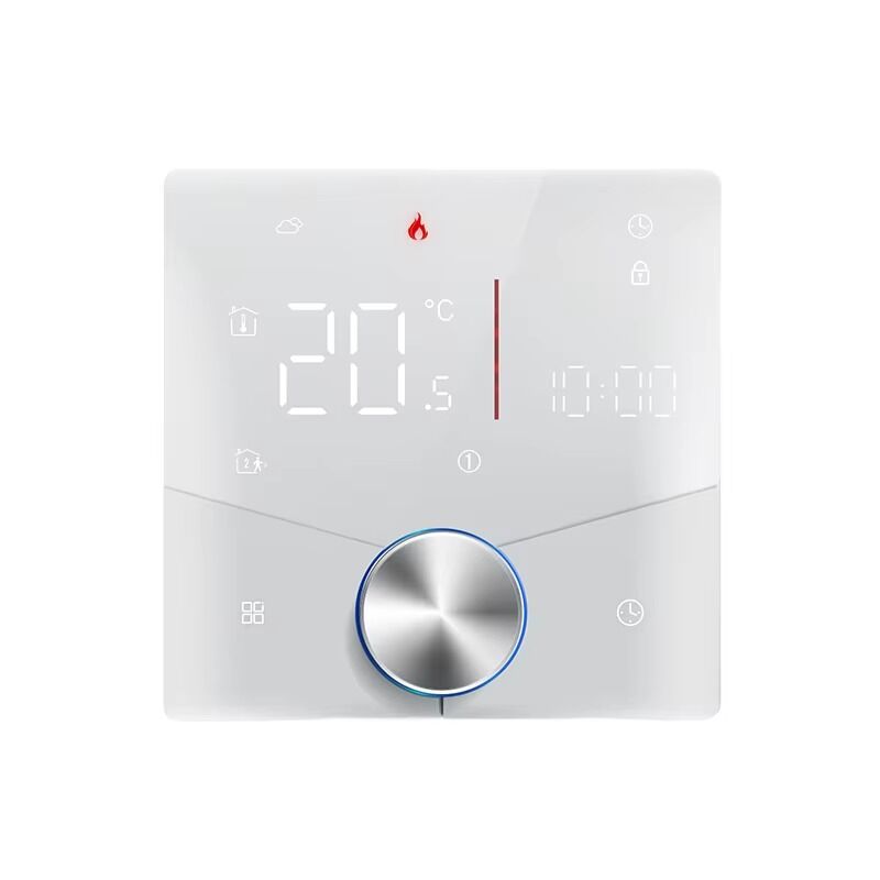SIXWGH Tuya Smart WiFi Thermostaat Elektrische Verwarming APP Bediening Spraakassistent Compatibel Energiebesparende Modus Kinderbeveiliging Hoog