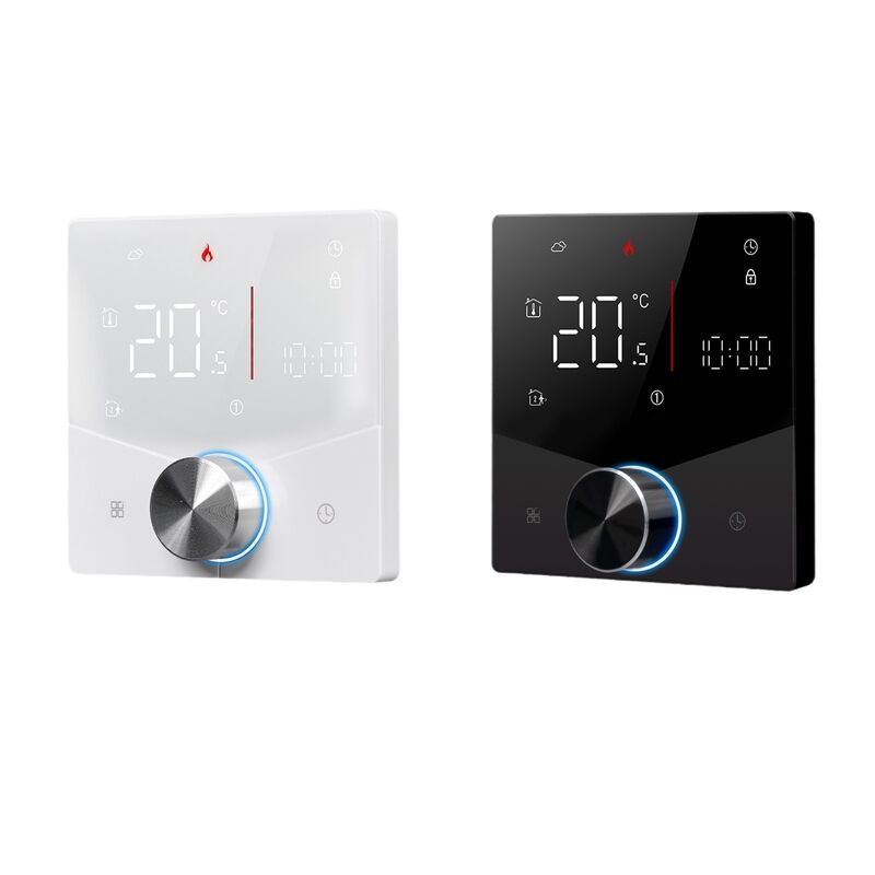 SIXWGH Tuya Smart WiFi Thermostaat Elektrische Verwarming APP Bediening Spraakassistent Compatibel Energiebesparende Modus Kinderbeveiliging Hoog