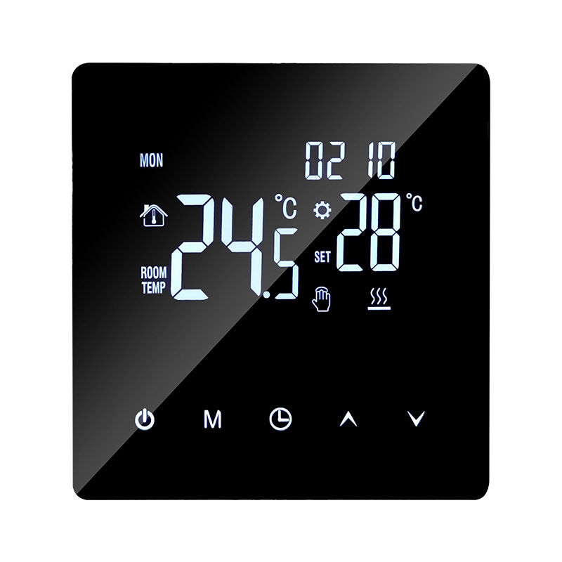 Slimme WiFi vloerverwarming thermostaat met spraakbesturing, app, LED-display voor thuis en commercieel gebruik