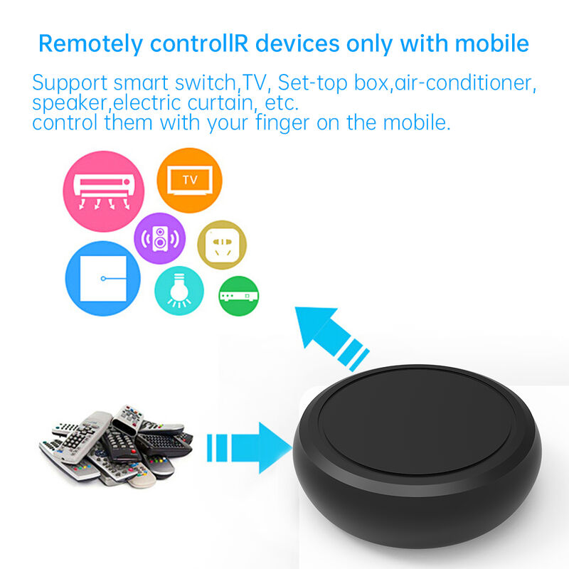 Tuya Smart Home Universal Remote Control Switch, DC 5V Relay Wifi IR RF, compatibel met Tuya/Smartlife
