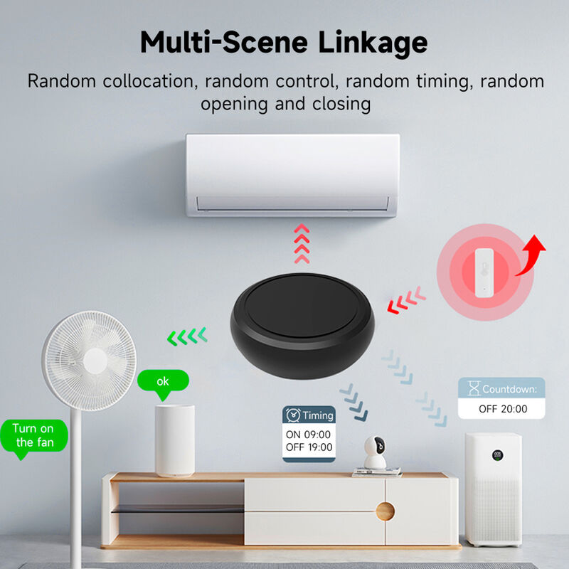 SIXWGH Universal Smart Remote Control Wi-Fi IR + RF Alexa Google Home Voice Control 433/315MHz voor TV Fan Tuya Smart Life App