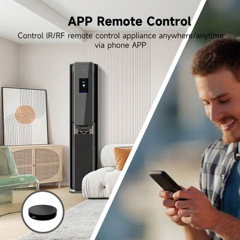 SIXWGH Universal Smart Remote Control Wi-Fi IR + RF Alexa Google Home Voice Control 433/315MHz voor TV Fan Tuya Smart Life App