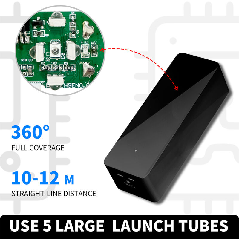 SIXWGH Nieuwste TuyaZigbee Slimme IR Afstandsbediening Universele AC/TV Blaster Alexa Google Home Compatibiliteit Bar Garage Auto Batterij