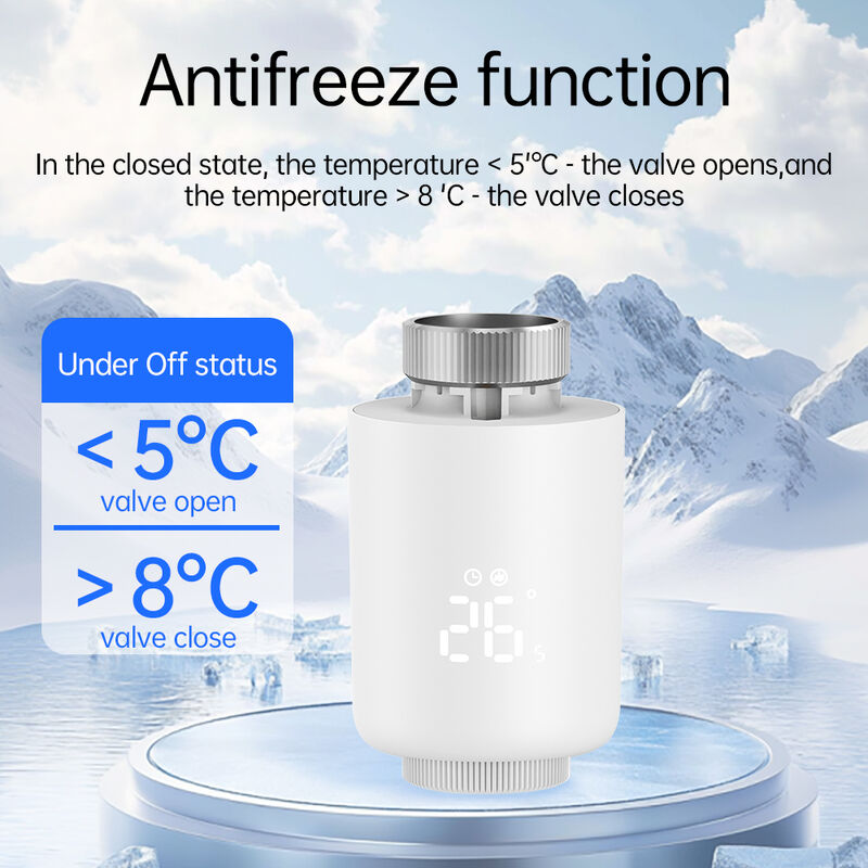 SIXWGH Tuya Zigbee 3.0 TRVL Slimme Thermostaat OLED Radiator Actuator Klep Programmeerbare Temperatuurregelaar Android Flip Home