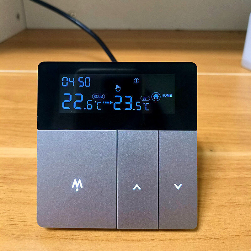 SIXWGH Smart WiFi Thermostat Tuya App Stemcontrole 16A Load LCD Programmable Temperature Controller voor elektrische vloer hotels