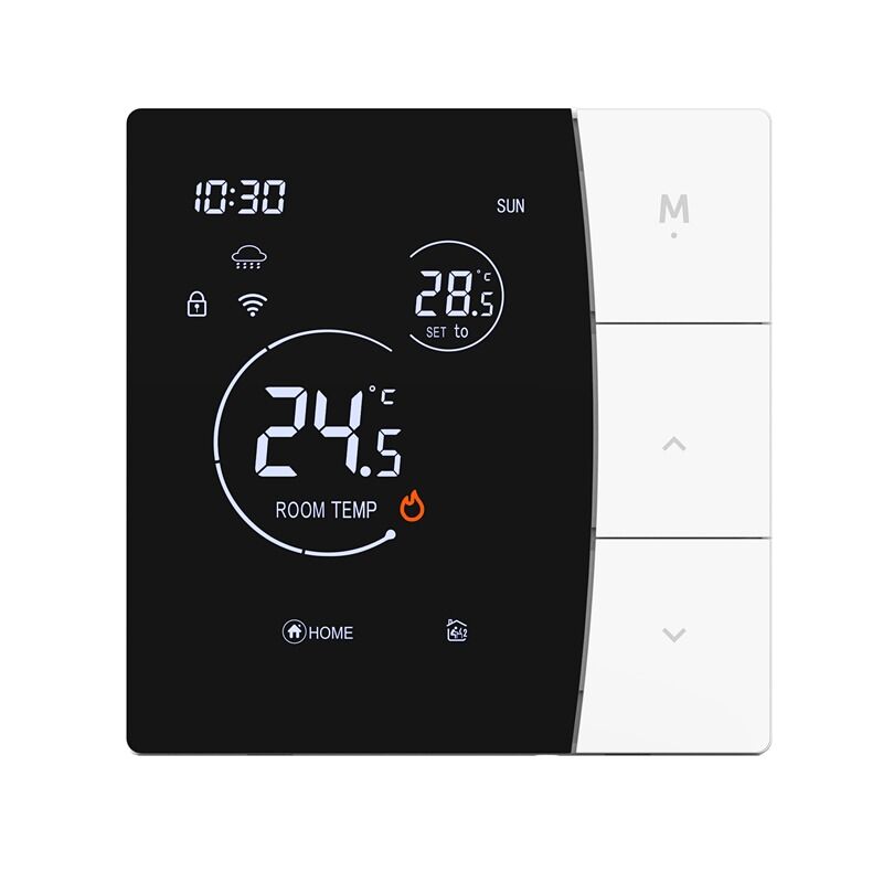 SIXWGH Slimme WiFi Thermostaat voor Hotelgebruik Tuya App Spraakbesturing Elektrische Vloerverwarming 16A Belasting LCD Temperatuurregelaar