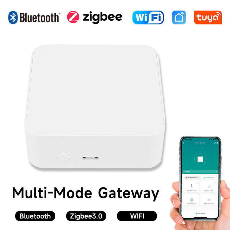 SXIWGH Groothandel Multi-Mode Gateway ZigBee 3.0 voor Blue Tooth WiFi Hub Smart Home Control Center Compatibel Tuya Google Home