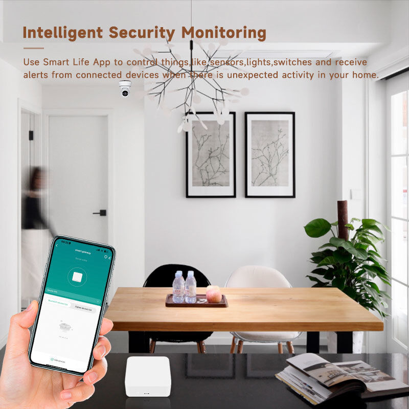 SXIWGH Groothandel Multi-Mode Gateway ZigBee 3.0 voor Blue Tooth WiFi Hub Smart Home Control Center Compatibel Tuya Google Home