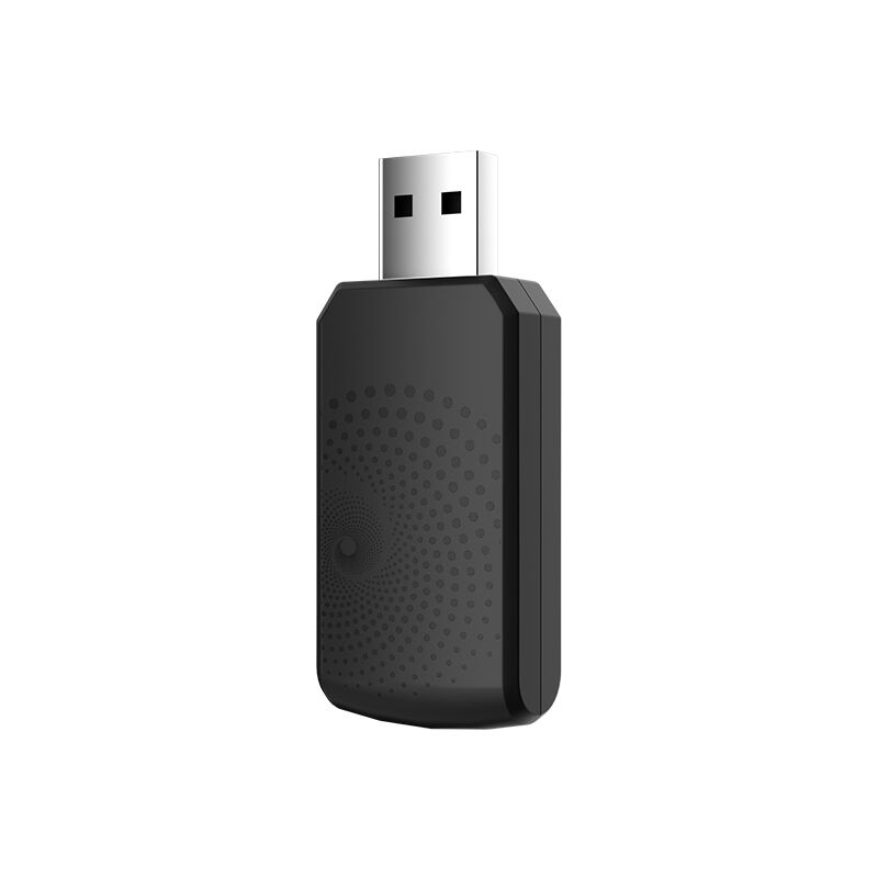 Wireless CarPlay Adapter USB Dongle, 5.8GHz Plug & Play Auto-Connect for iPhone, Low Power Chip, Voice Control & OTA Upgrade, Compatible with Factory Wired CarPlay Cars