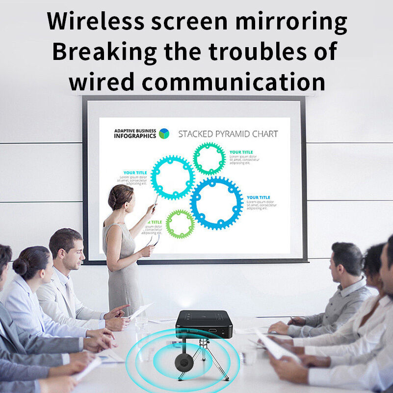 1080P Wireless Screen Sharing Device, 2.4G WiFi HDMI Dongle, Plug & Play Screen Mirroring Adapter for TV/Monitor, Compatible with iOS, Android, Windows, and Mac