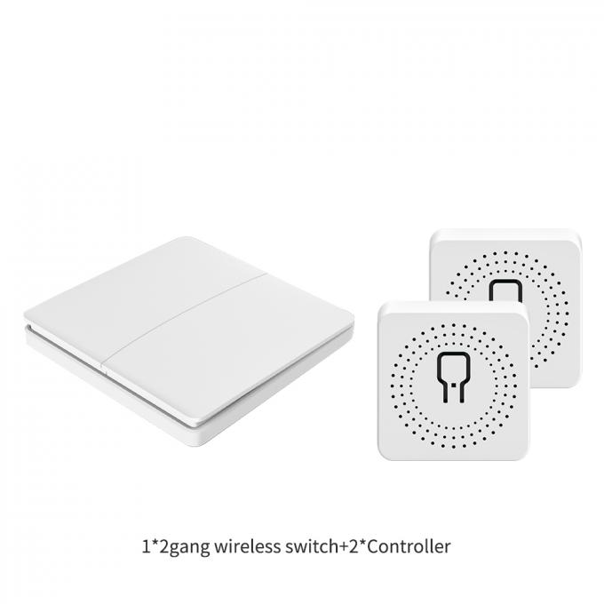 Draadloze de Kinetische Energieschakelaar 2 van 16A 433Mhz de Waterdichte Lichte Schakelaar van de Manierdrukknop 4