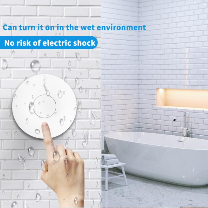 RF433Mhz Zelf - de aangedreven Waterdichte Verre Schakelaar van Controlemechanismeswitch wall light 2