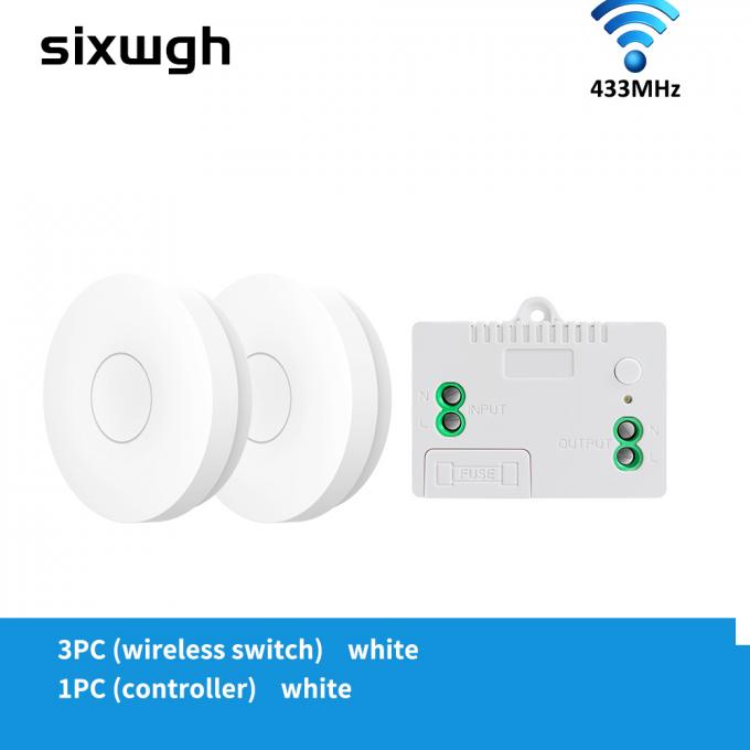 RF433Mhz Zelf - de aangedreven Waterdichte Verre Schakelaar van Controlemechanismeswitch wall light 7