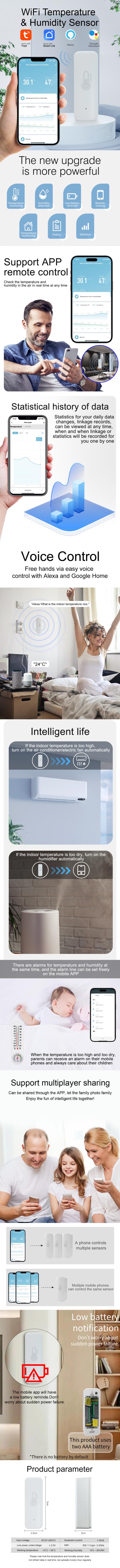 Van het de Sensorhuis van het graffiti de Slimme Alarm Sensor ZigBee Bluetooth Wifi 0