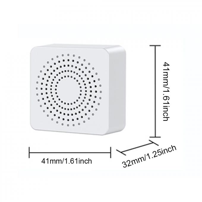 PC-ABS de Slimme Batterij van de Alarmsensor CR123A 0